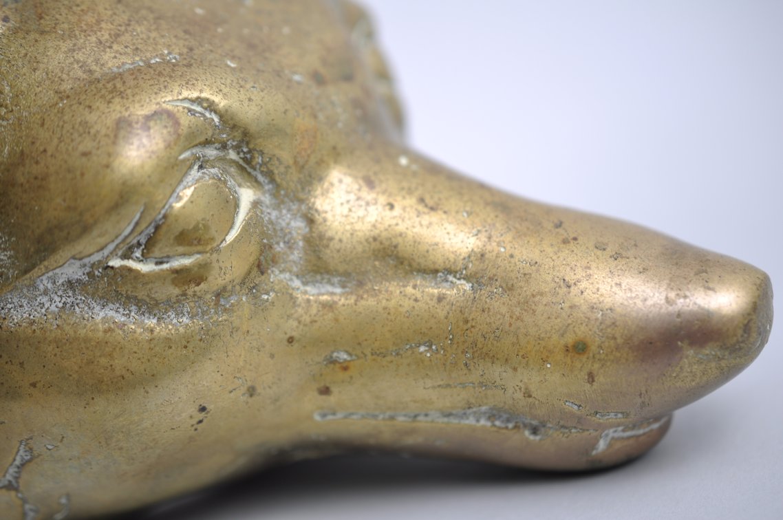 Brass Fox and Whip Doorstop, photo 15 of 16