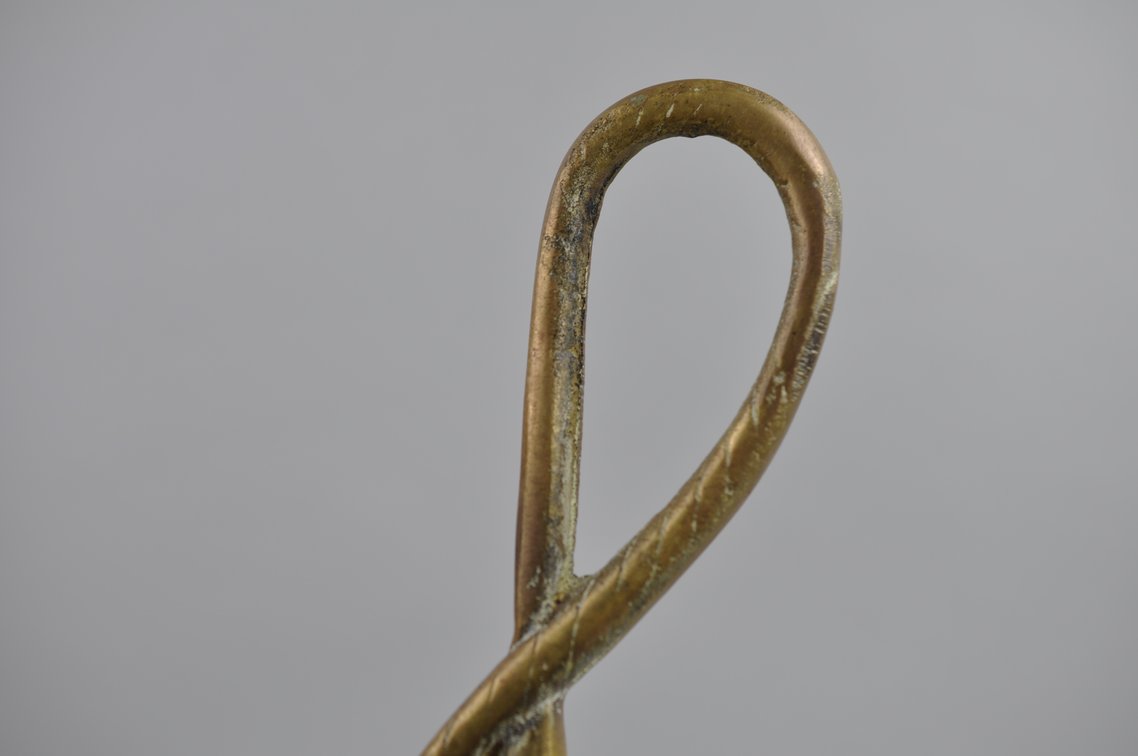 Brass Fox and Whip Doorstop