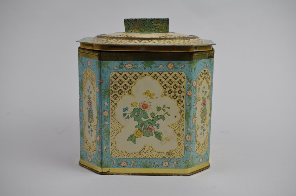 Matchbook Collection in Tea Can