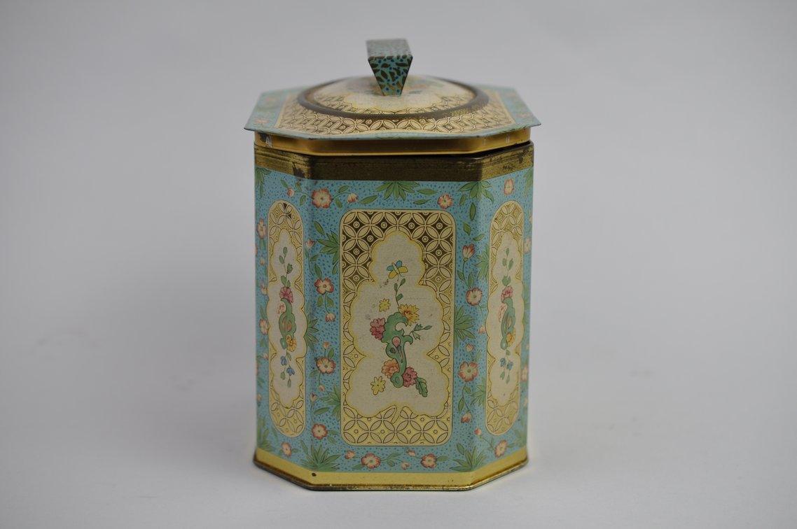 Matchbook Collection in Tea Can