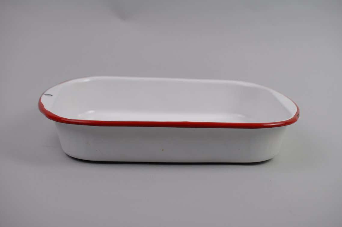 Farmhouse/Hospital Vintage White Enamelware, photo 2 of 36