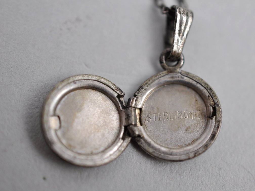 Sterling Silver Crystal Earrings Necklace