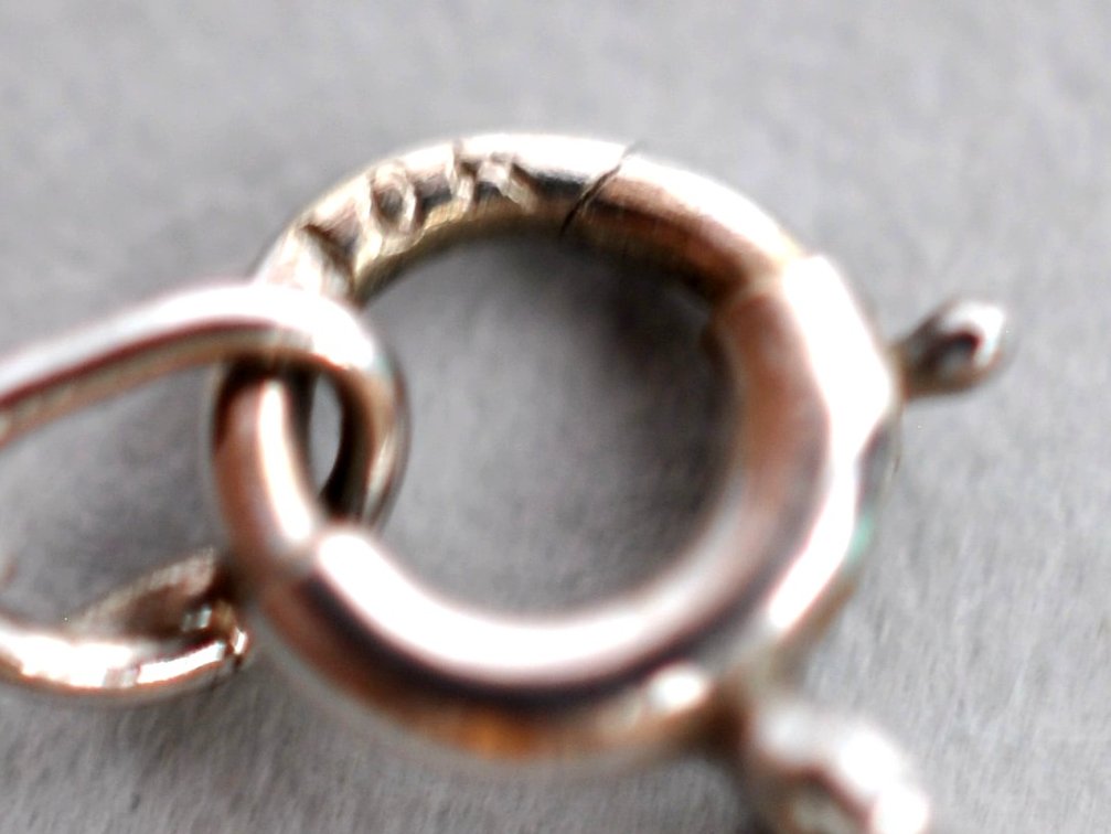 10K White Gold Necklace Charm, photo 9 of 9