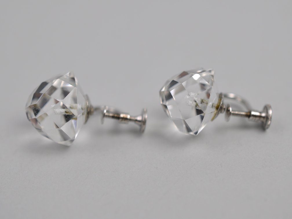 Sterling Silver Crystal Earrings Necklace, photo 11 of 18
