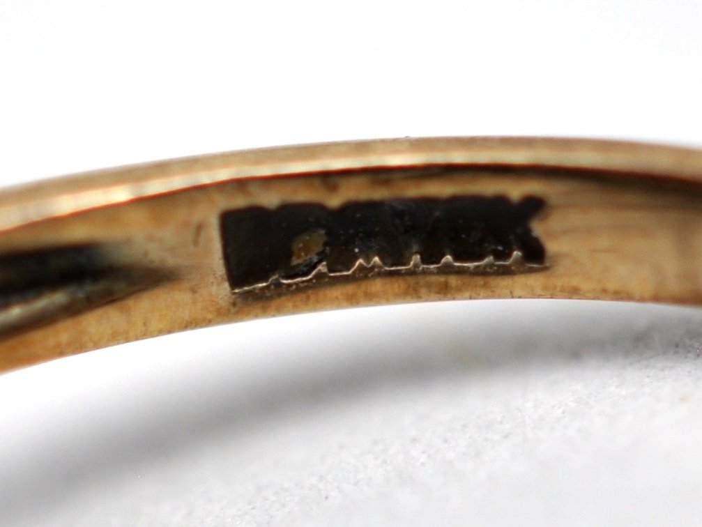 10K Gold Earrings & Ring Setting