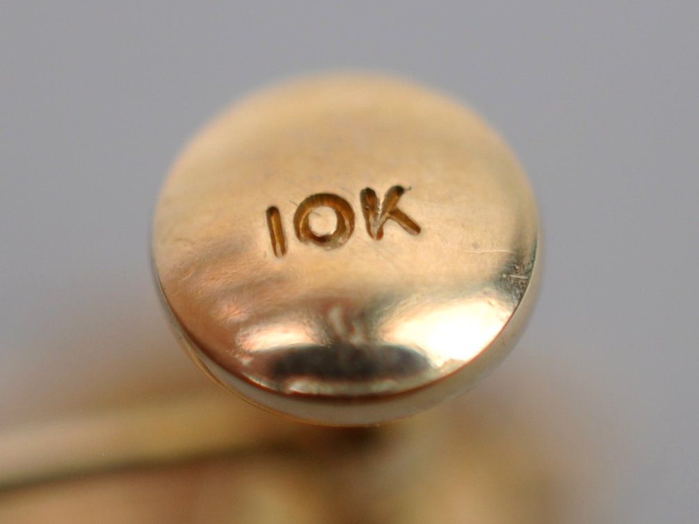 10K Gold Earrings & Ring Setting, photo 9 of 9