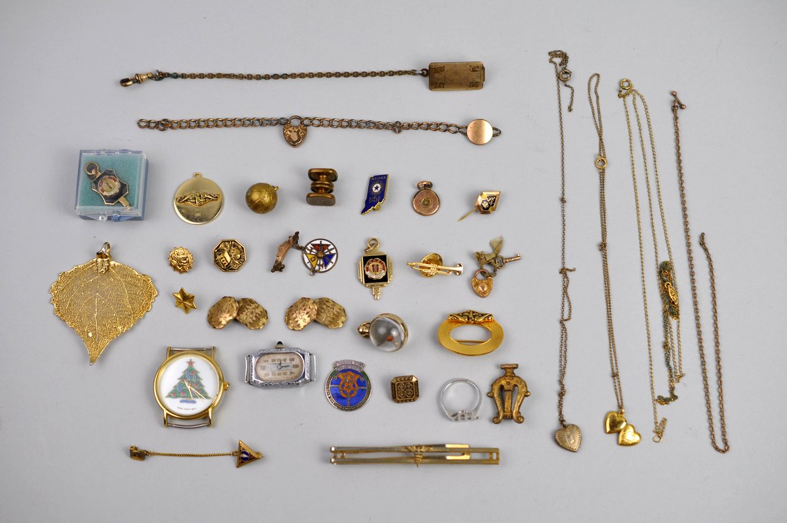 Gold-Toned Jewelry Accessories