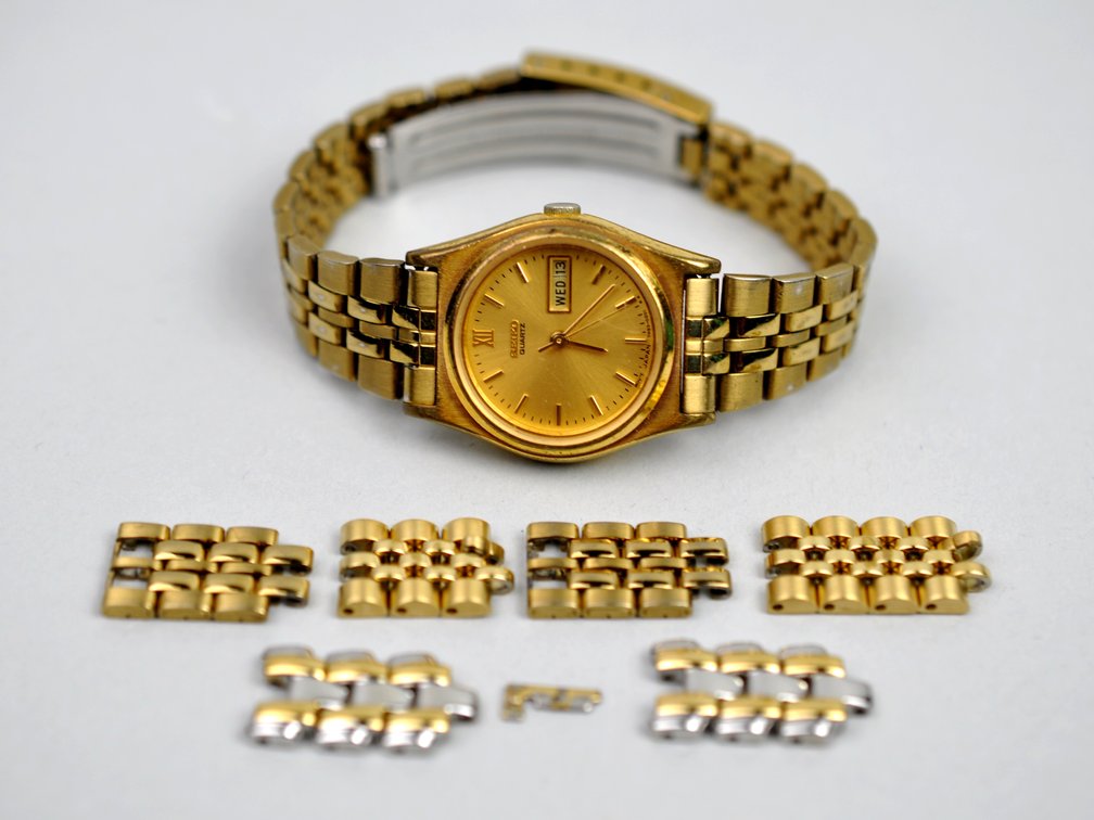 14K Watch Band Links