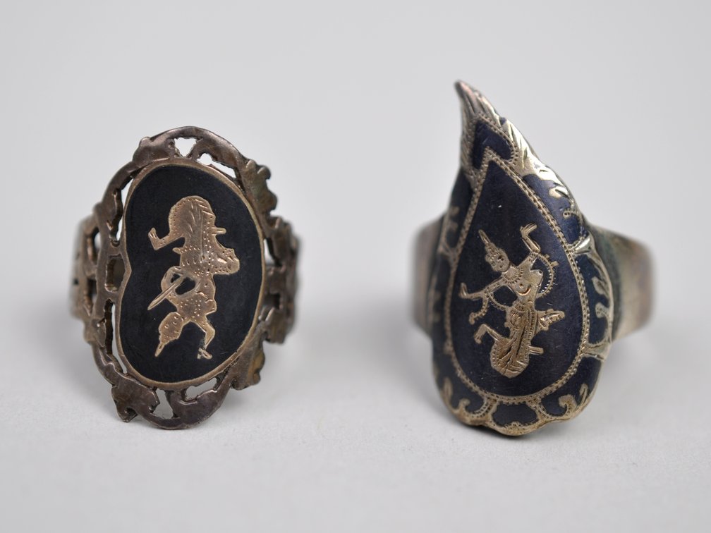 Sterling Silver Siam Thailand Rings