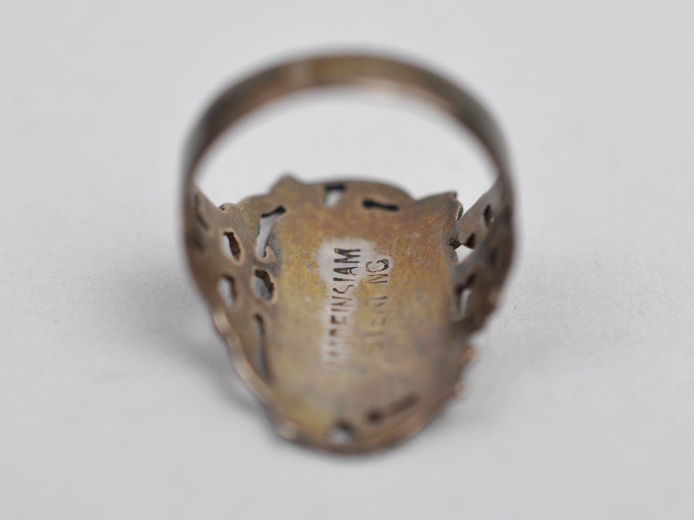 Sterling Silver Siam Thailand Rings, photo 13 of 14