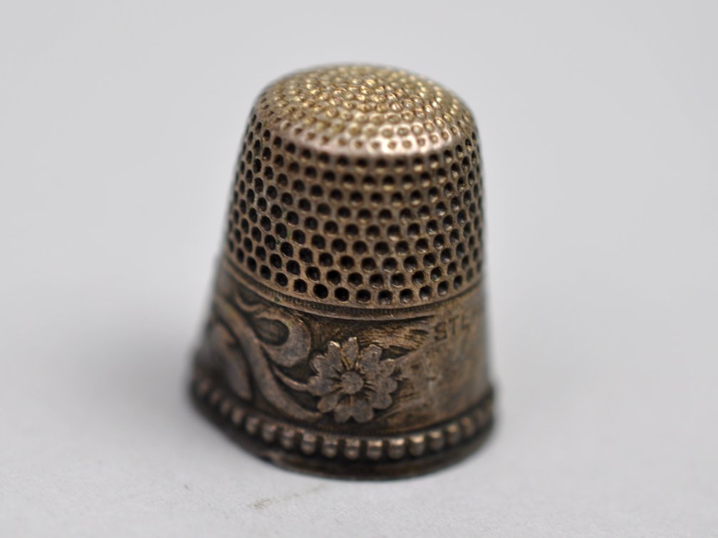 Sterling Silver Thimble Fraternal Jewelry, photo 11 of 43