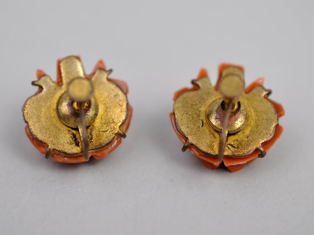 Celluloid Brooch Earrings Ring, photo 10 of 15