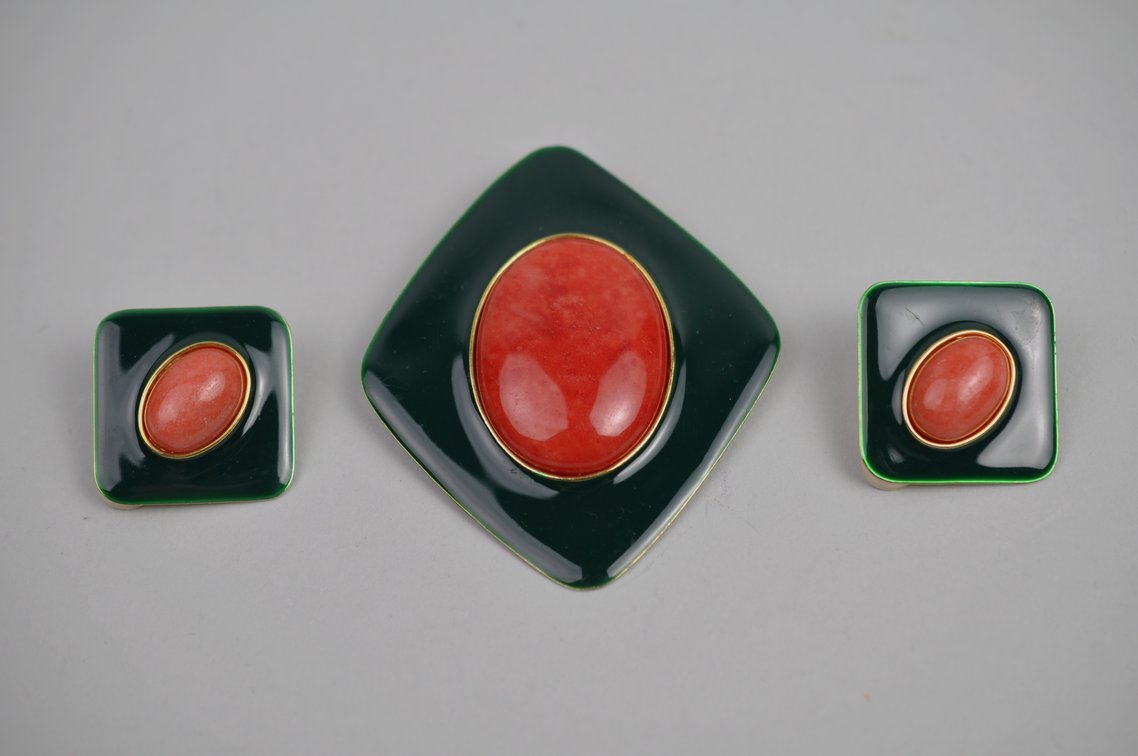 Costume Jewelry Red Black, photo 19 of 23