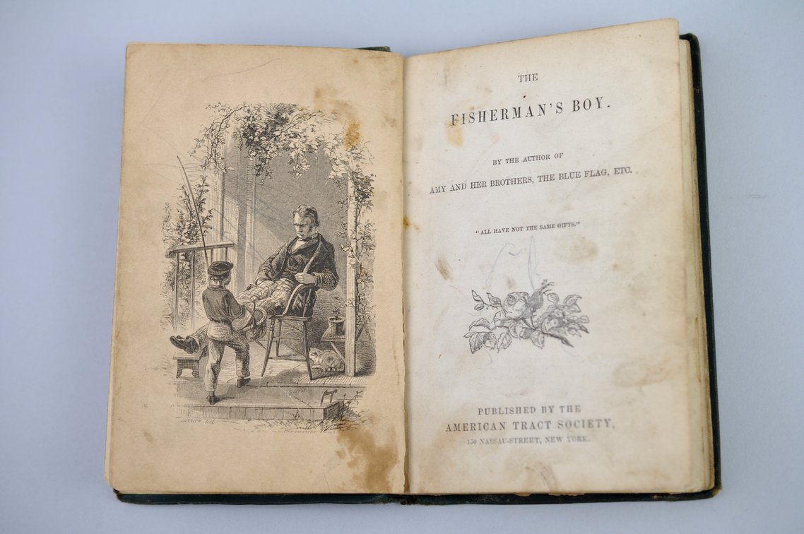 Emerald Green 1850's Children's Books, photo 12 of 12