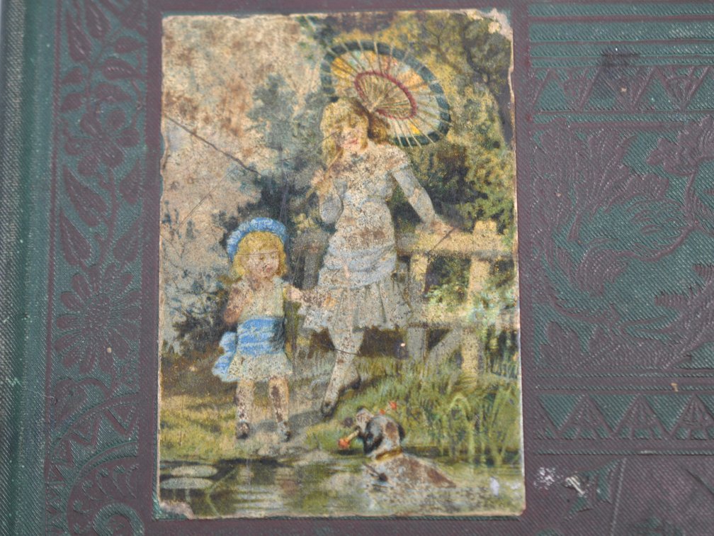 Emerald Green 1850's Children's Books, photo 5 of 12