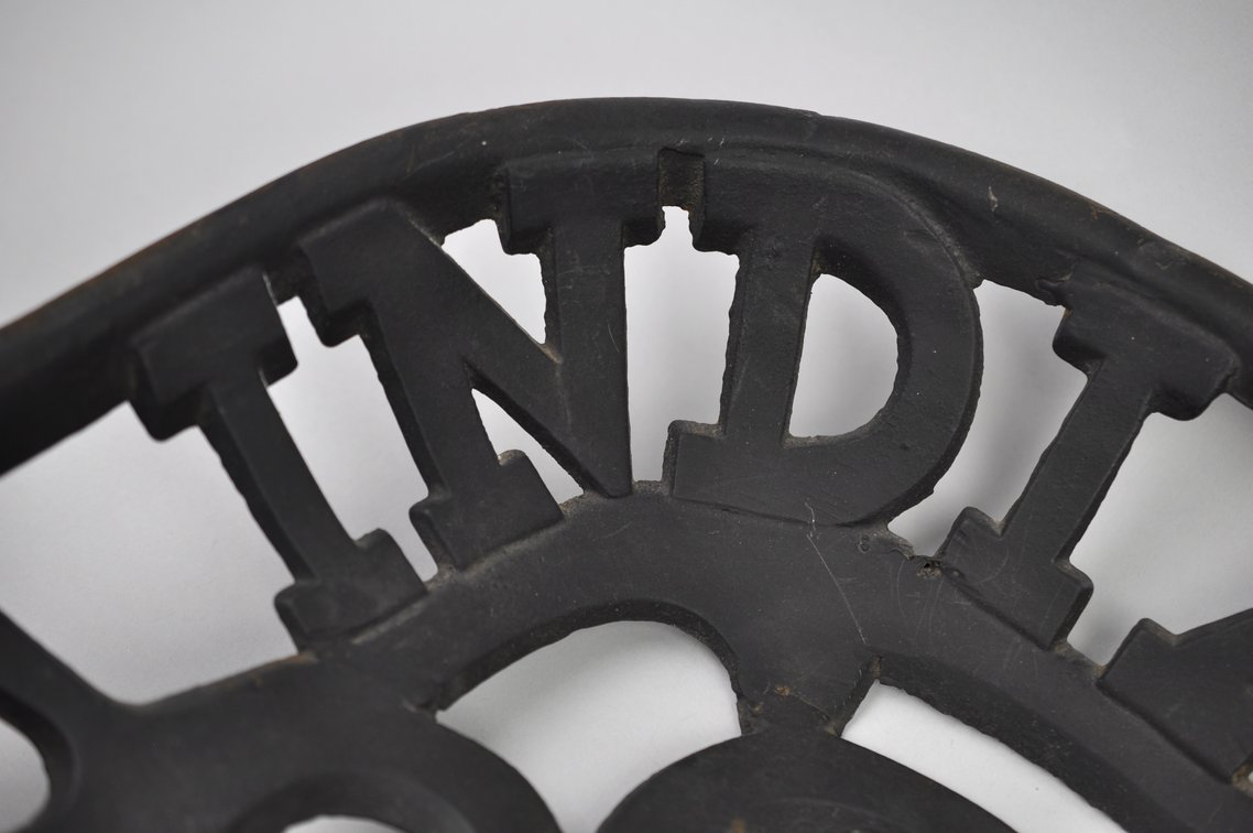 "Indiana" Iron Tractor Seat