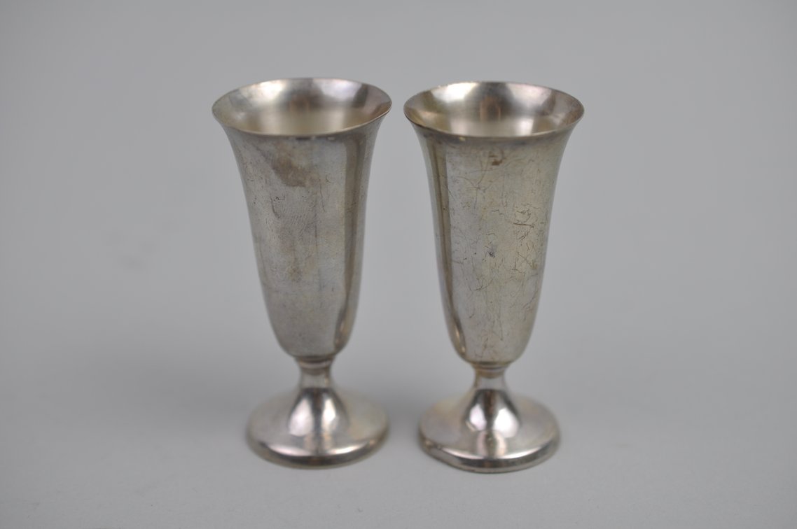 Gorham Sterling Silver Cordial Cups, photo 13 of 16