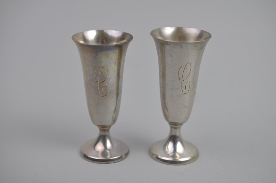 Gorham Sterling Silver Cordial Cups