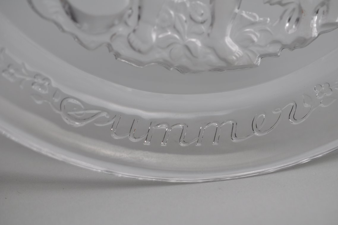 Cristalleries De Vianne Seasons Plates w/COAs, photo 9 of 52