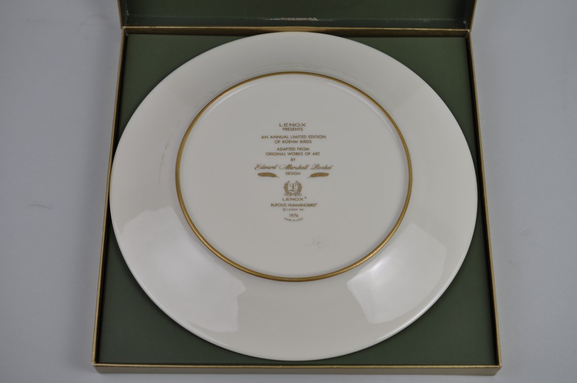 Lenox/Boehm Annual Bird Plates Collection, photo 13 of 104