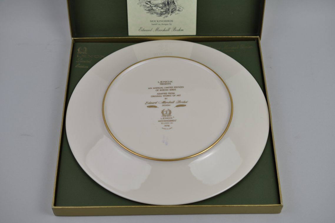 Lenox/Boehm Annual Bird Plates Collection, photo 38 of 104