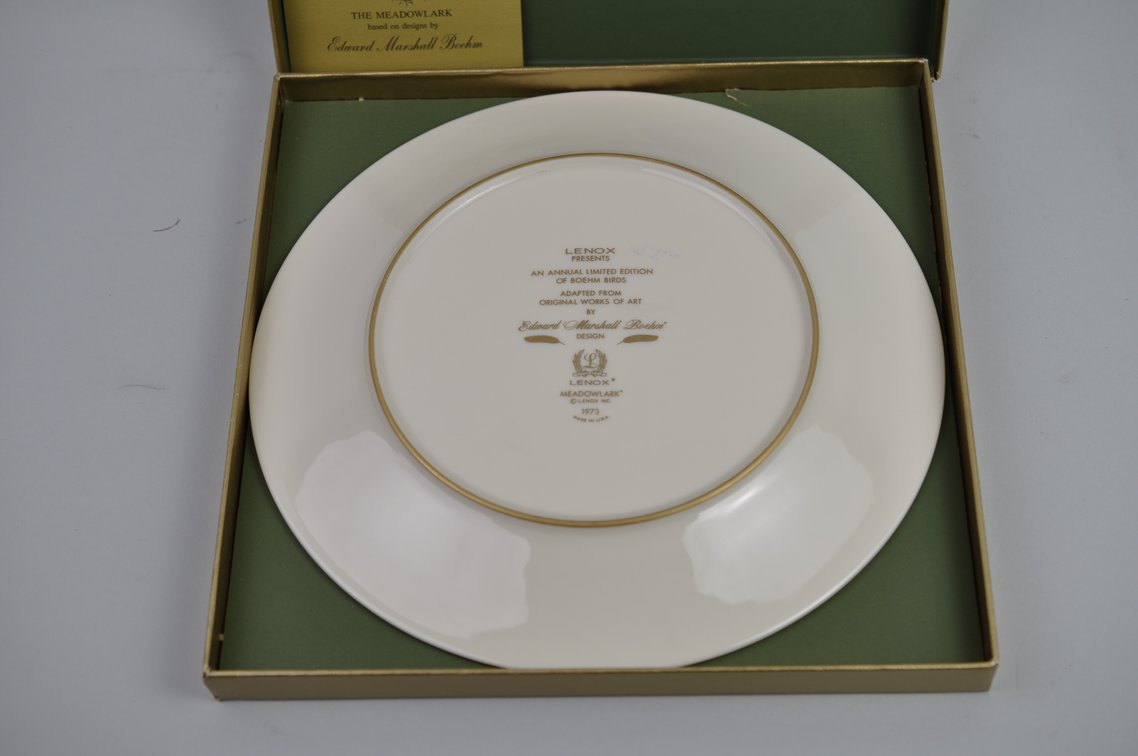 Lenox/Boehm Annual Bird Plates Collection, photo 58 of 104