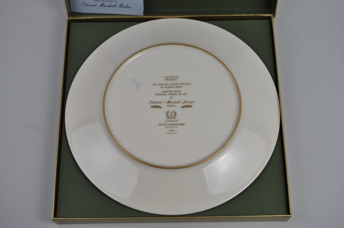 Lenox/Boehm Annual Bird Plates Collection, photo 93 of 104