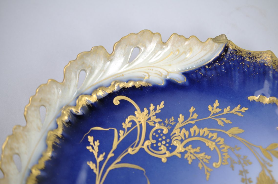 M. Redon Limoges Cabinet Plate