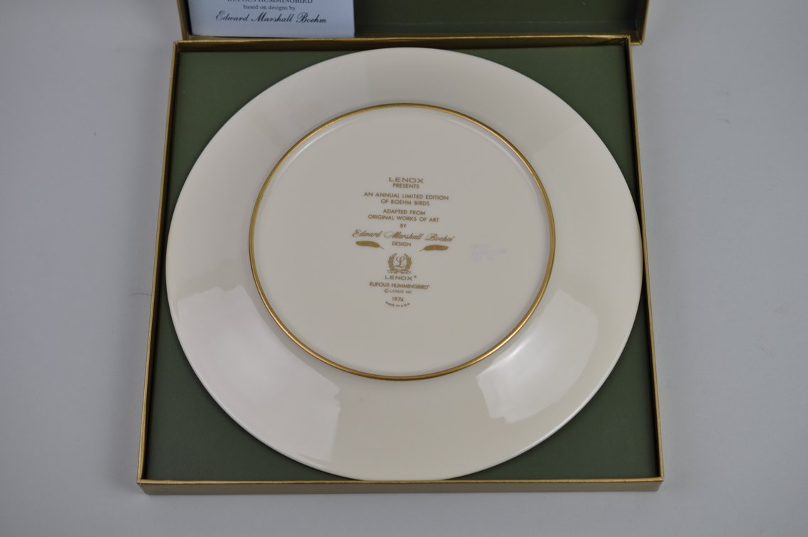 Lenox/Boehm Annual Bird Plates Collection, photo 98 of 104