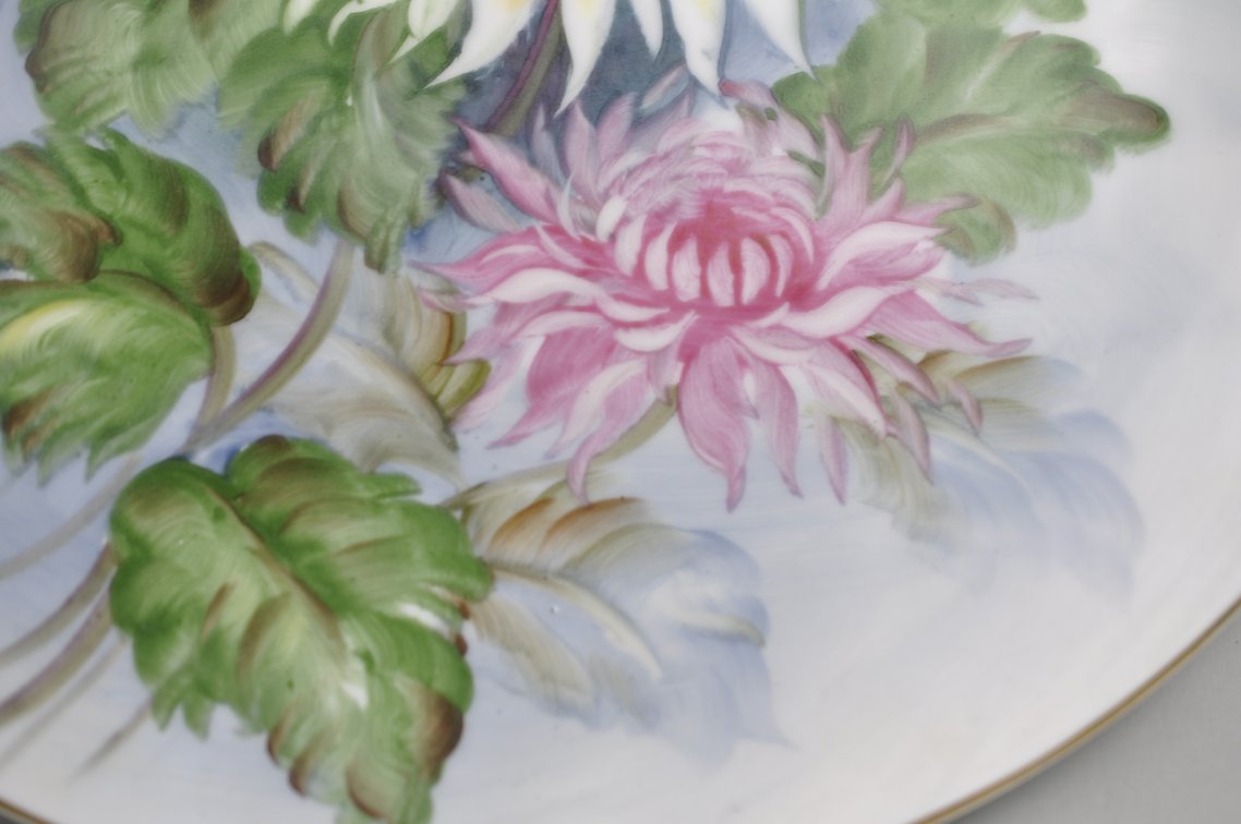 Floral Display Plates