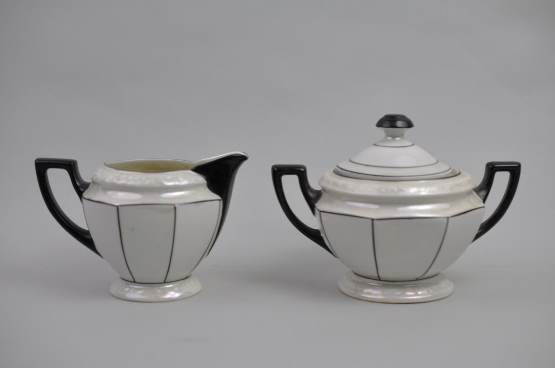 Czechoslovakia PALT White Pearl Tea Set, photo 13 of 55