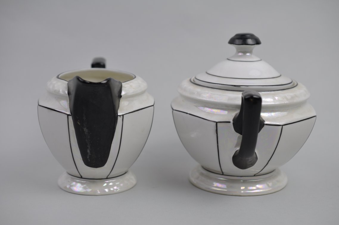 Czechoslovakia PALT White Pearl Tea Set, photo 14 of 55
