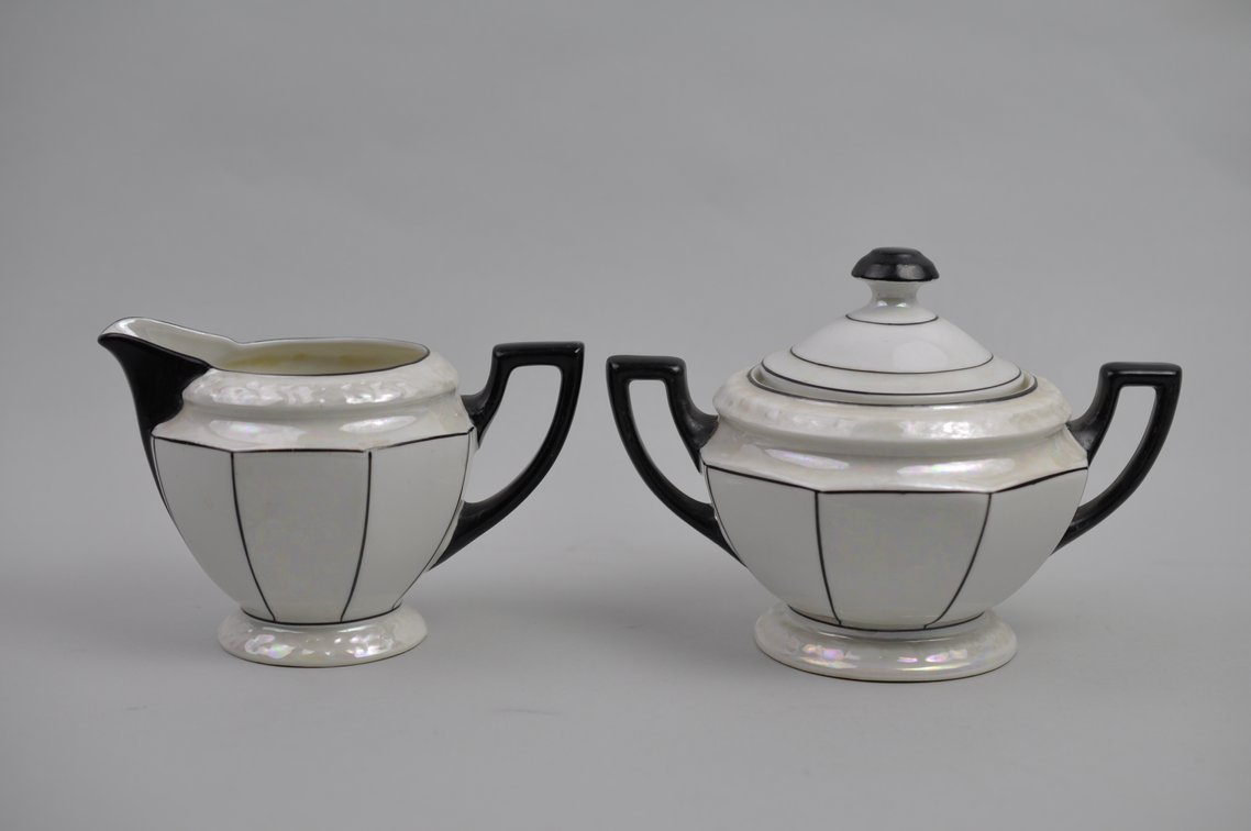 Czechoslovakia PALT White Pearl Tea Set, photo 15 of 55