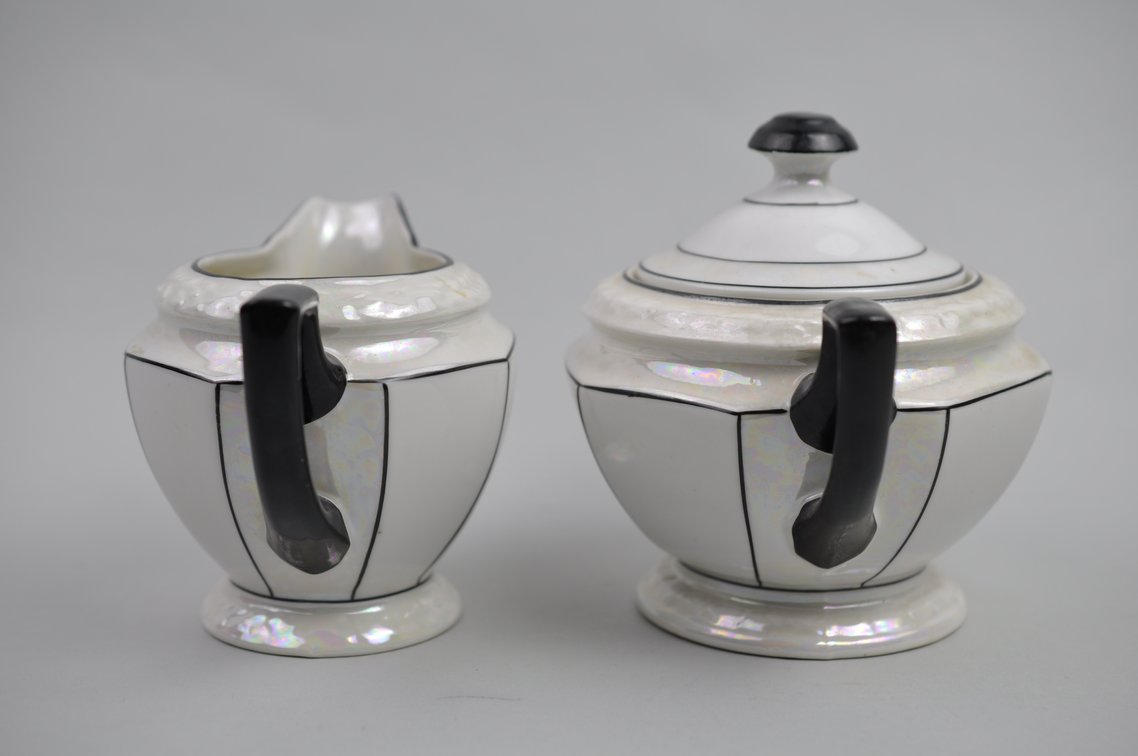 Czechoslovakia PALT White Pearl Tea Set, photo 16 of 55