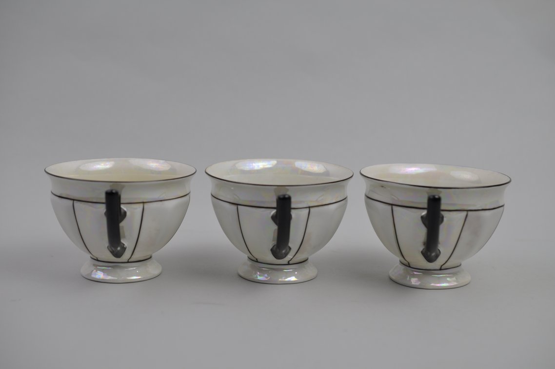 Czechoslovakia PALT White Pearl Tea Set, photo 27 of 55