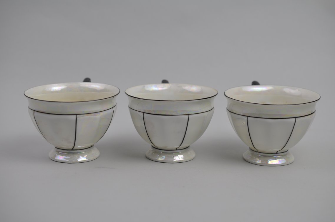 Czechoslovakia PALT White Pearl Tea Set, photo 25 of 55