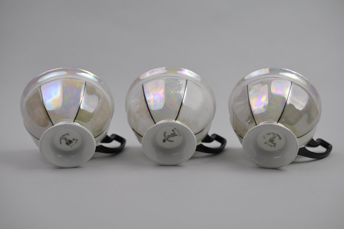 Czechoslovakia PALT White Pearl Tea Set, photo 37 of 55