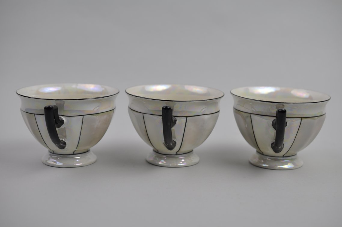 Czechoslovakia PALT White Pearl Tea Set, photo 35 of 55