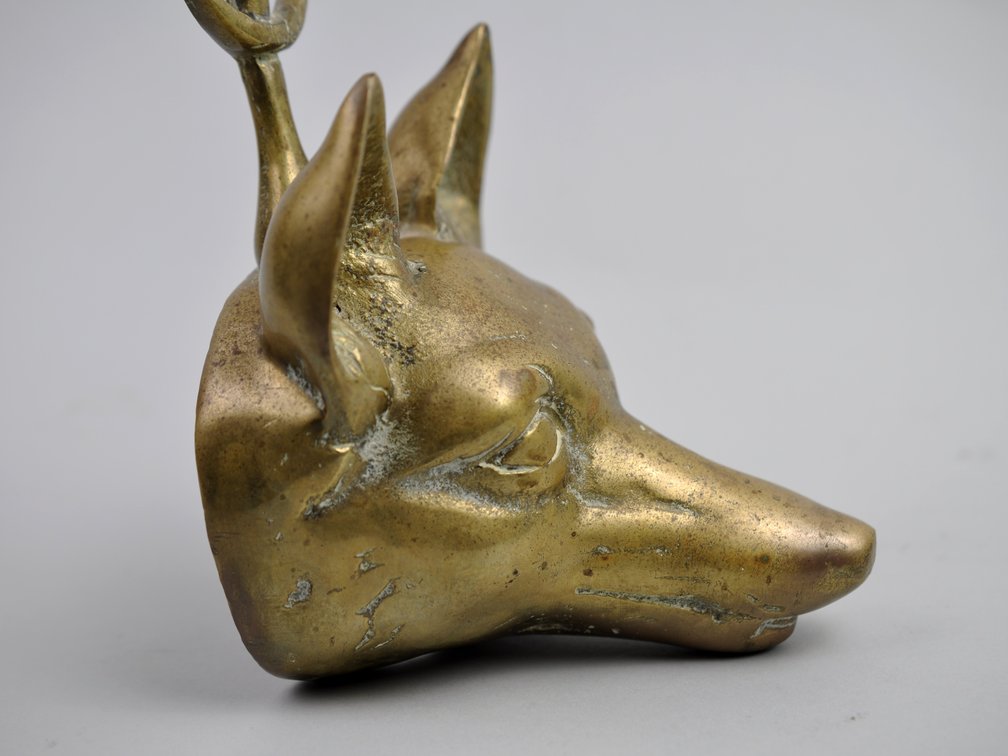Brass Fox and Whip Doorstop, photo 13 of 16