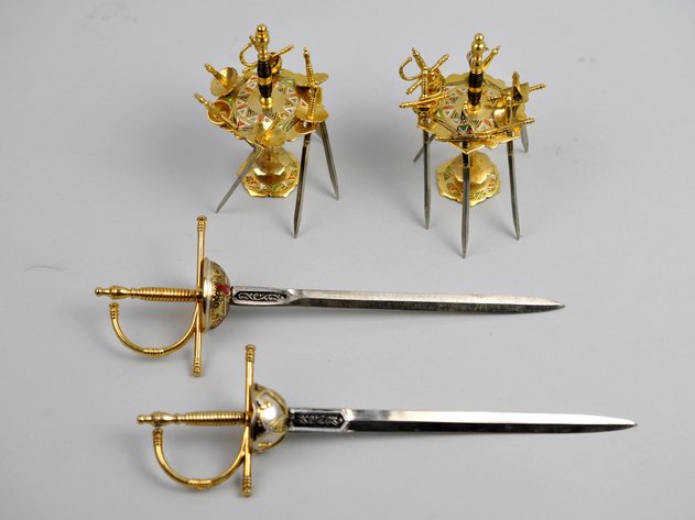 Cocktail Sword Sets and Letter Opener Swords