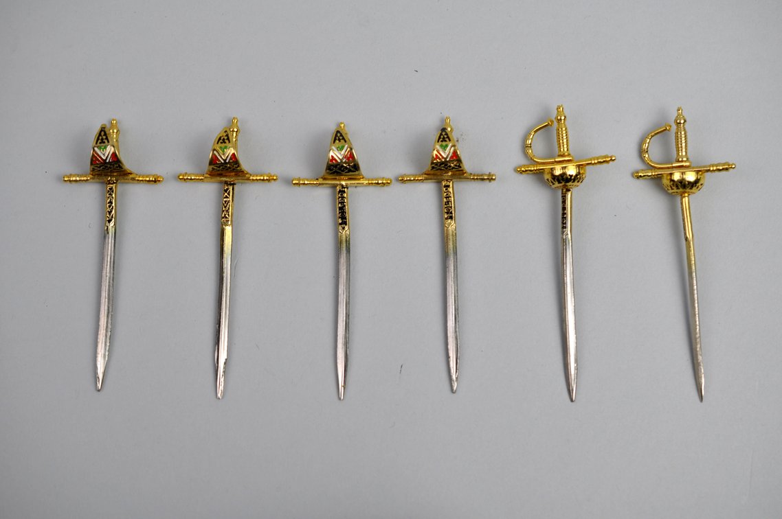 Cocktail Sword Sets and Letter Opener Swords