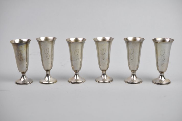 Gorham Sterling Silver Cordial Cups