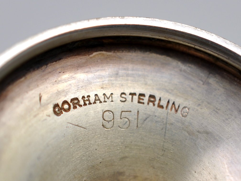 Gorham Sterling Silver Cordial Cups, photo 16 of 16
