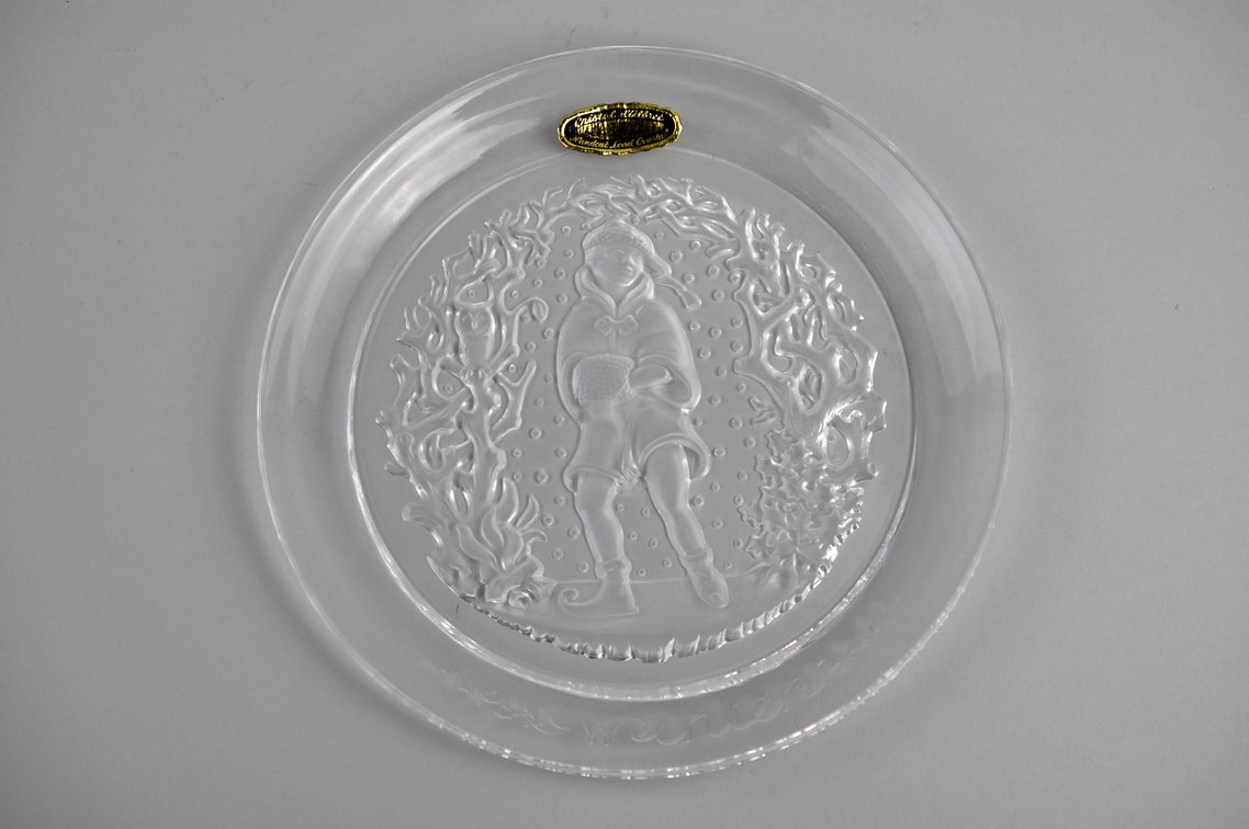 Cristalleries De Vianne Seasons Plates w/COAs, photo 19 of 52