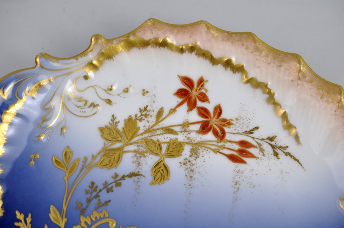 M. Redon Limoges Cabinet Plate