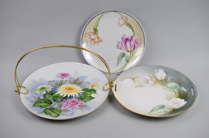Floral Display Plates