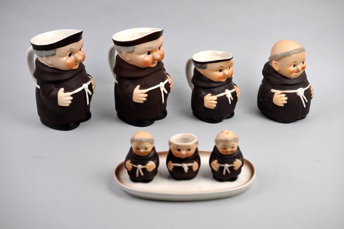 Goebel Friar Tuck West German Ceramic Set