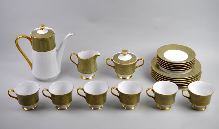 Sango Versailles Fine China Tea Set