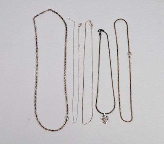 Sterling Silver Necklaces