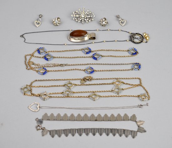 Weiss Costume Rhinestone Mid-Century Modern Jewelry